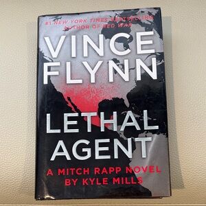 Vince Flynn 'Lethal Agent' Hardcover Book